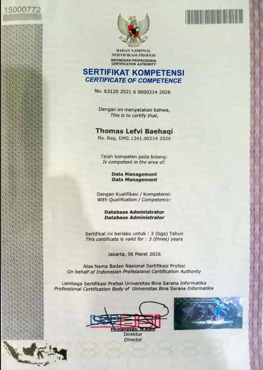 Uji Kompetensi Basis Data